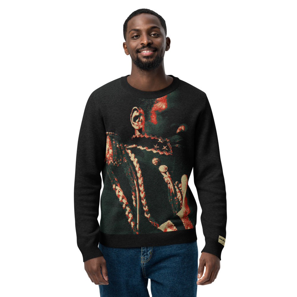 Unity is Strength Knitted crew neck sweater