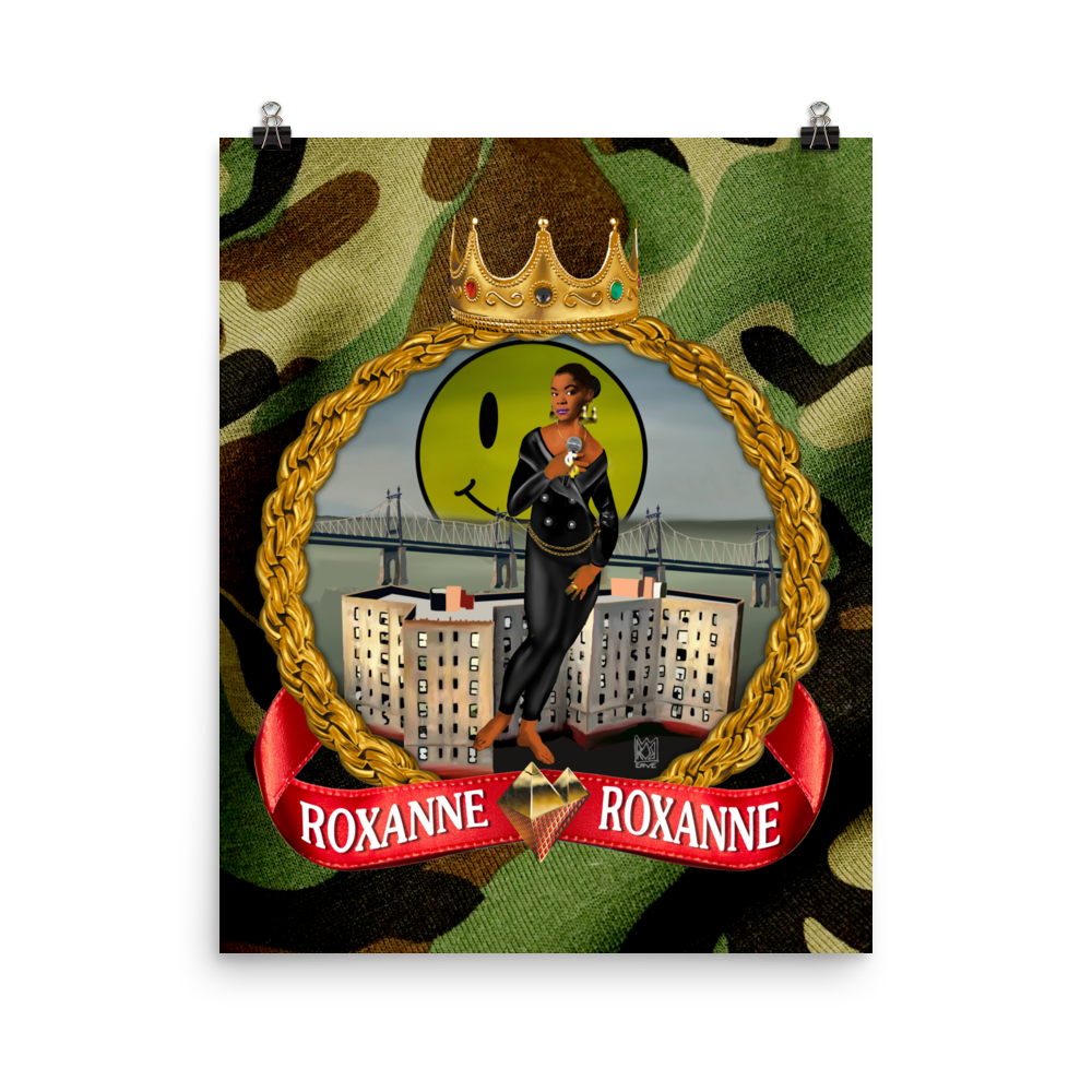 Roxanne Sandro Enhanced Matte Paper Poster