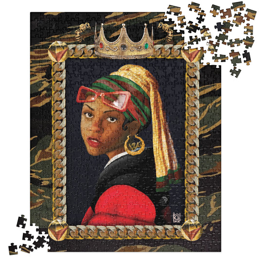 520pc Jigsaw puzzle - Girl With The Bamboo Earring