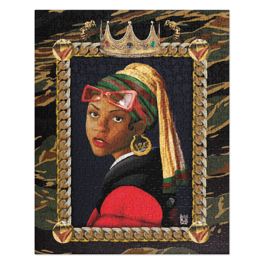 520pc Jigsaw puzzle - Girl With The Bamboo Earring