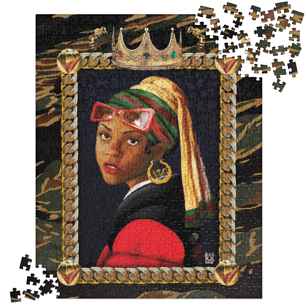 520pc Jigsaw puzzle - Girl With The Bamboo Earring