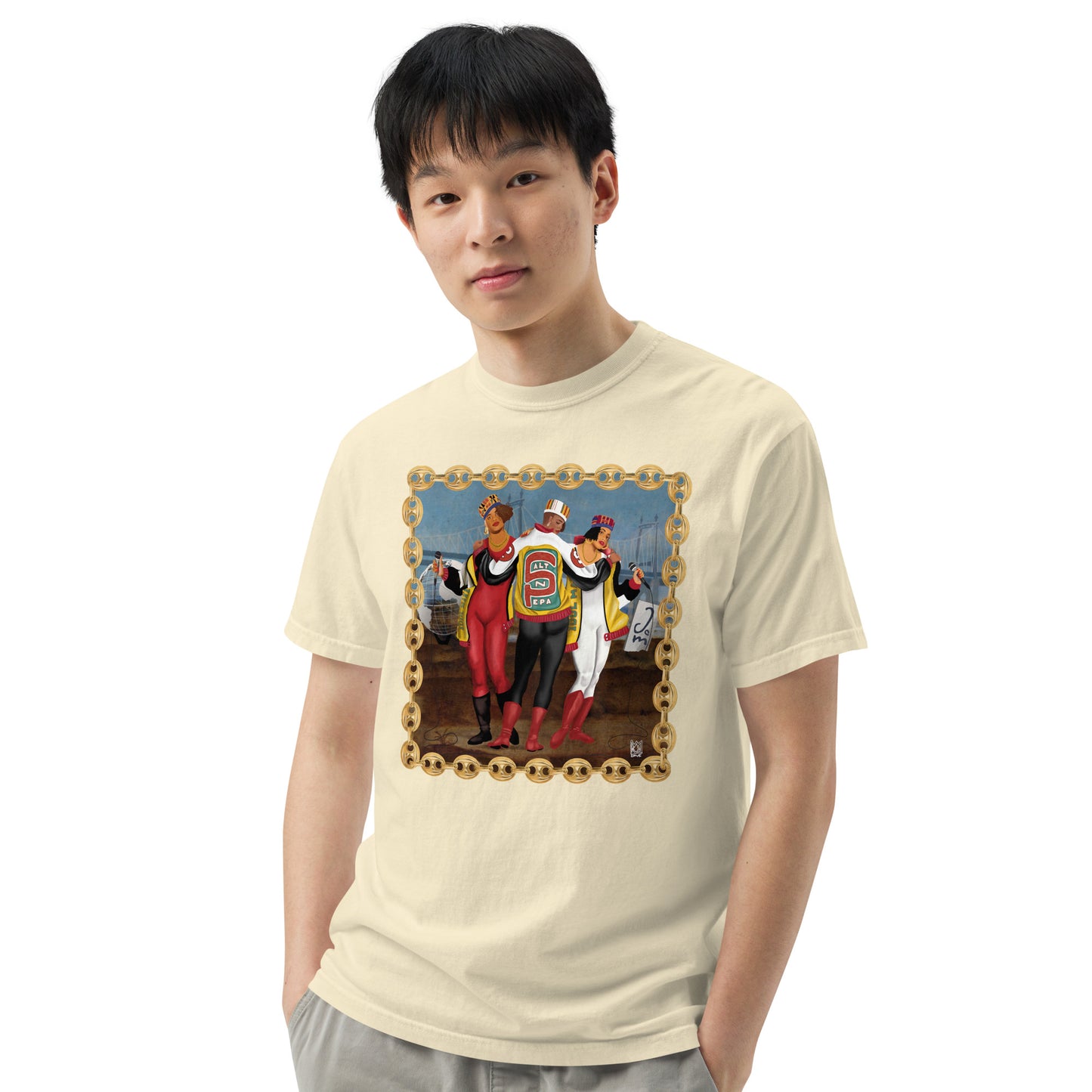 3 Queens Graces - heavyweight t-shirt