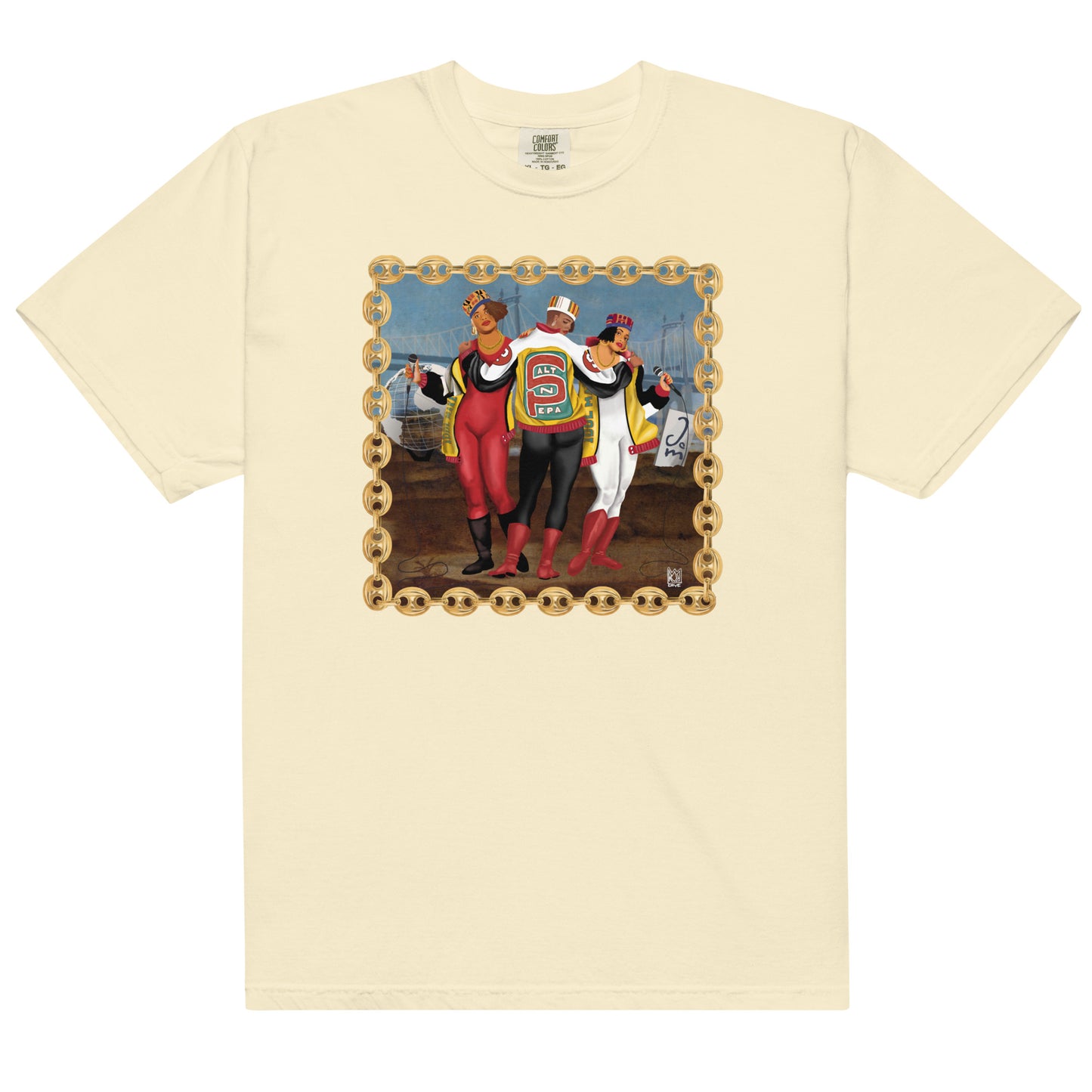 3 Queens Graces - heavyweight t-shirt