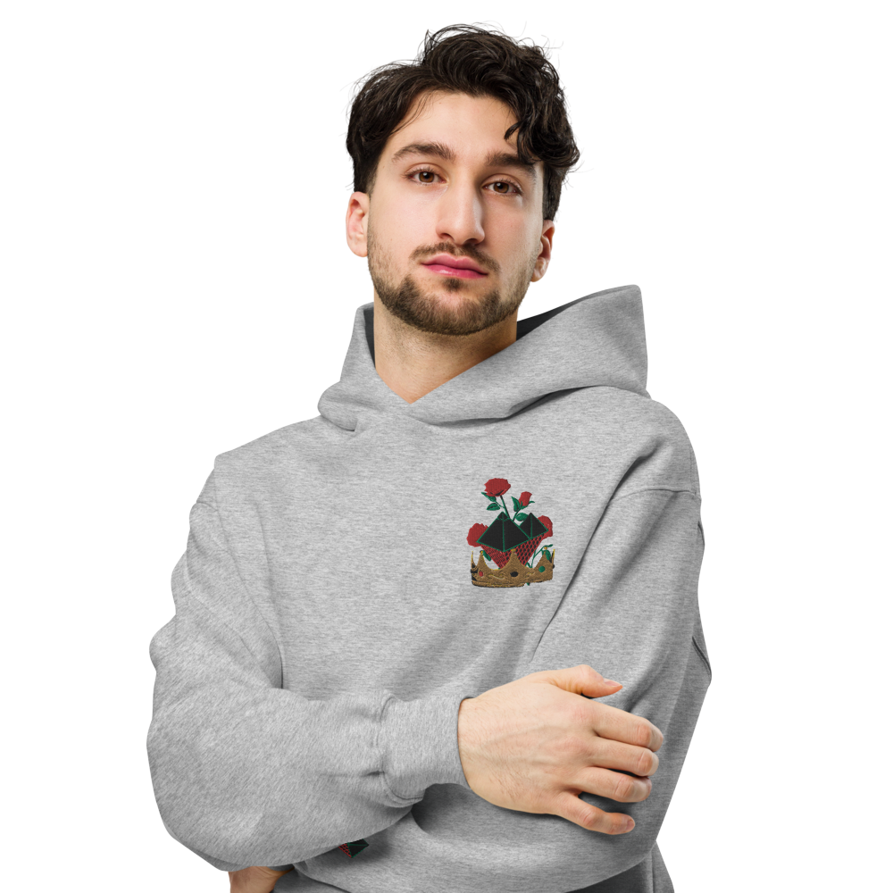 Louvre Noir Oversized Hoodie