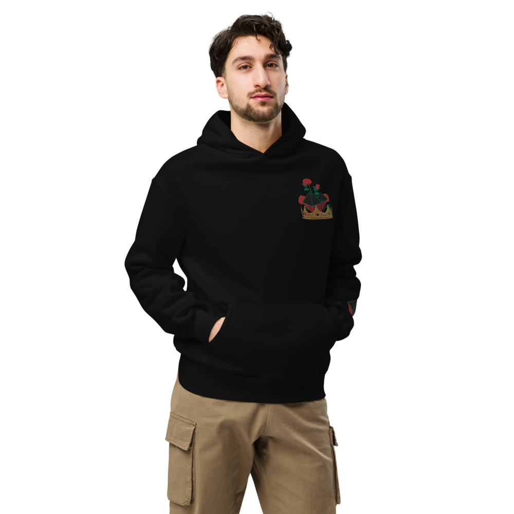 Louvre Noir Oversized Hoodie