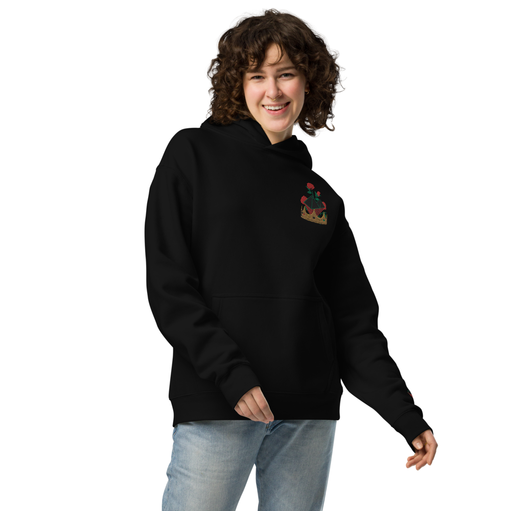 Louvre Noir Oversized Hoodie