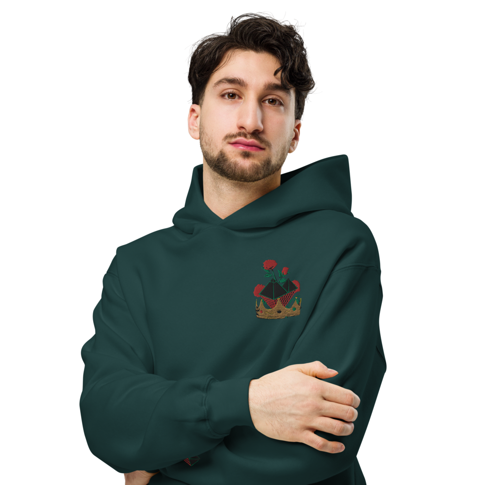 Louvre Noir Oversized Hoodie